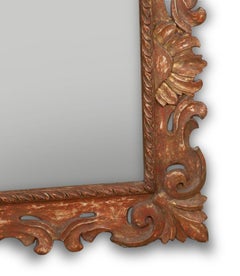 Large 18th Century Italian Carved Mirror