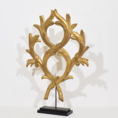 Großes italienisches neoklassizistisches Ornament aus geschnitztem Giltwood aus dem 18.