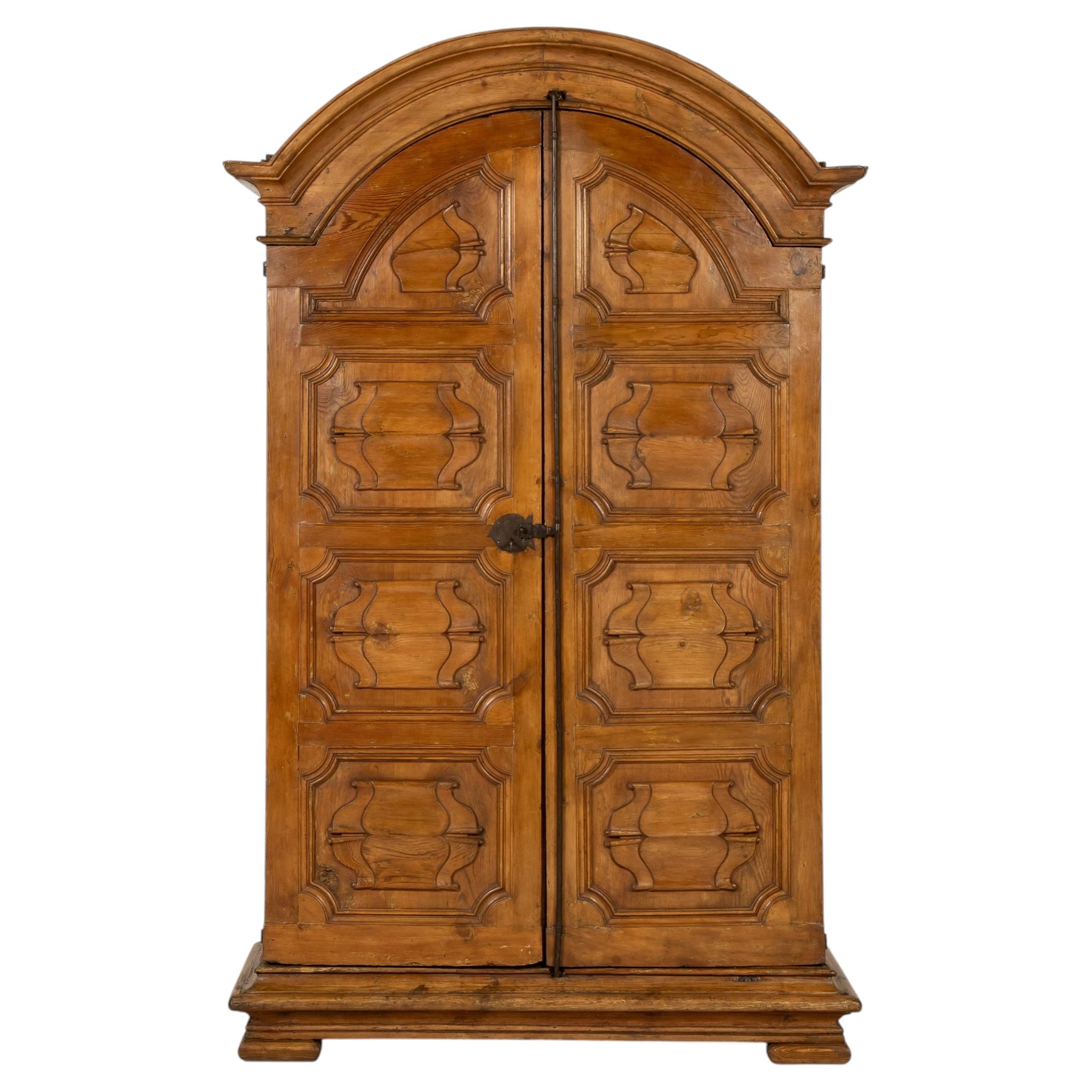 Large 18th Century Italian Pine Armoire or Cabinet