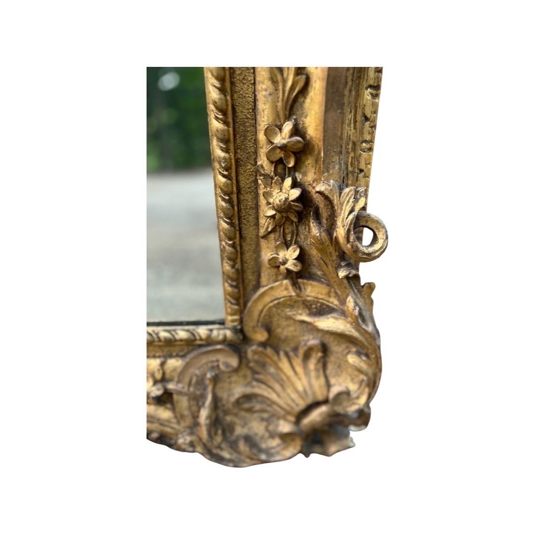 Large 18th Century, Italian Rococo Giltwood Wall Mirror, Exhibition Label 8