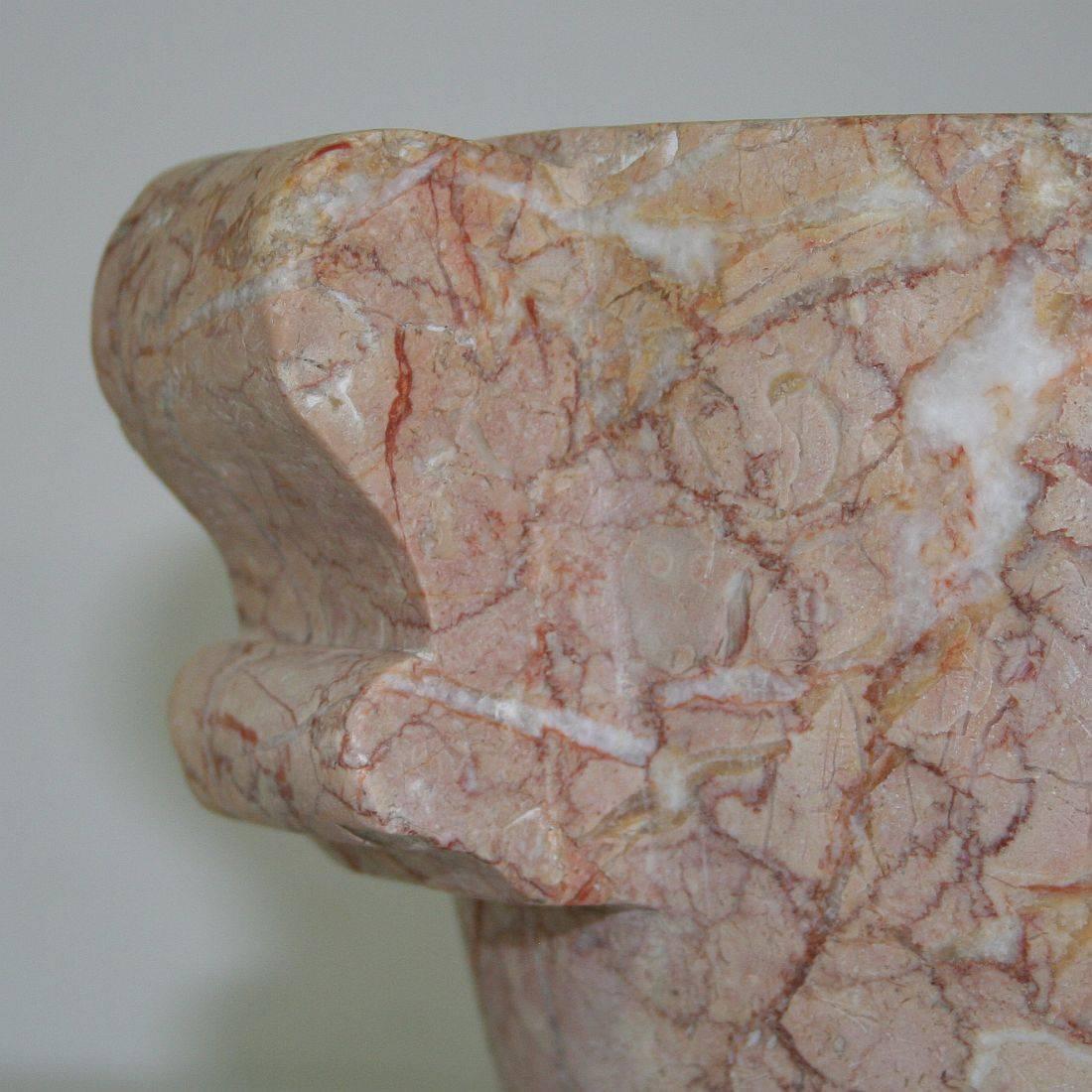 Large 18th Century, Italian Sienna Marble Mortar 6