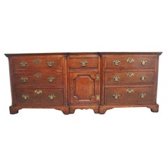 Antique Large 18th Century oak dresser