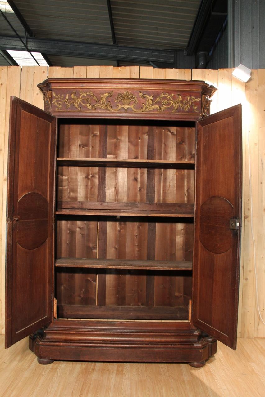 Großer Regency-Kleiderschrank aus dem 18. Jahrhundert, Pariser Arbeit im Angebot 5