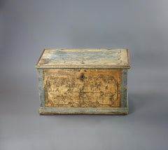 Large 18th Century Swedish Blanket Box