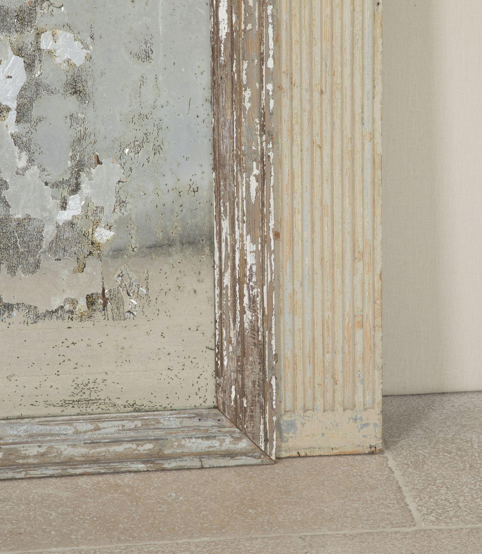 Large 18th Century Swedish Gustavian Mirror For Sale 2