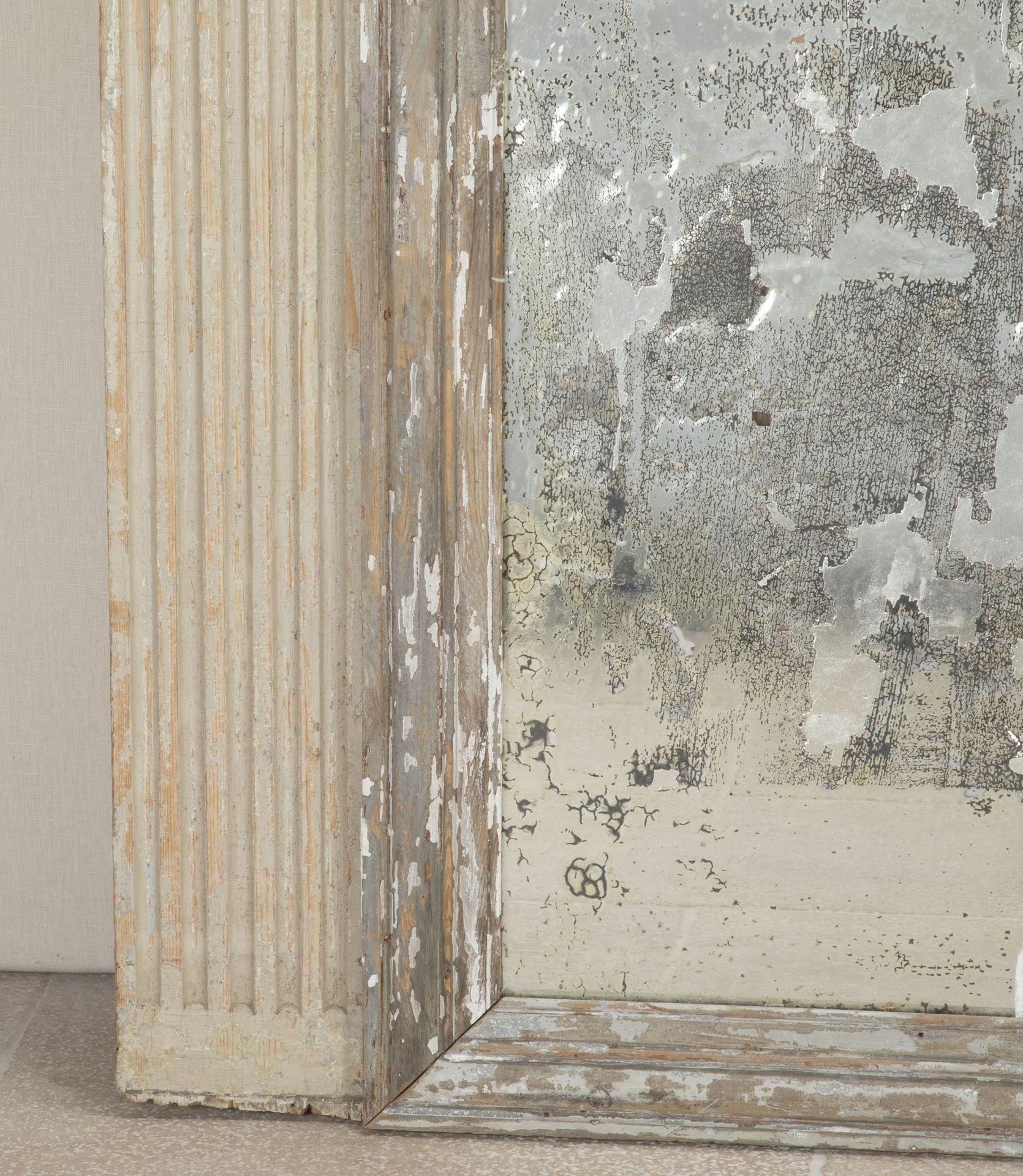 Large 18th Century Swedish Gustavian Mirror For Sale 3