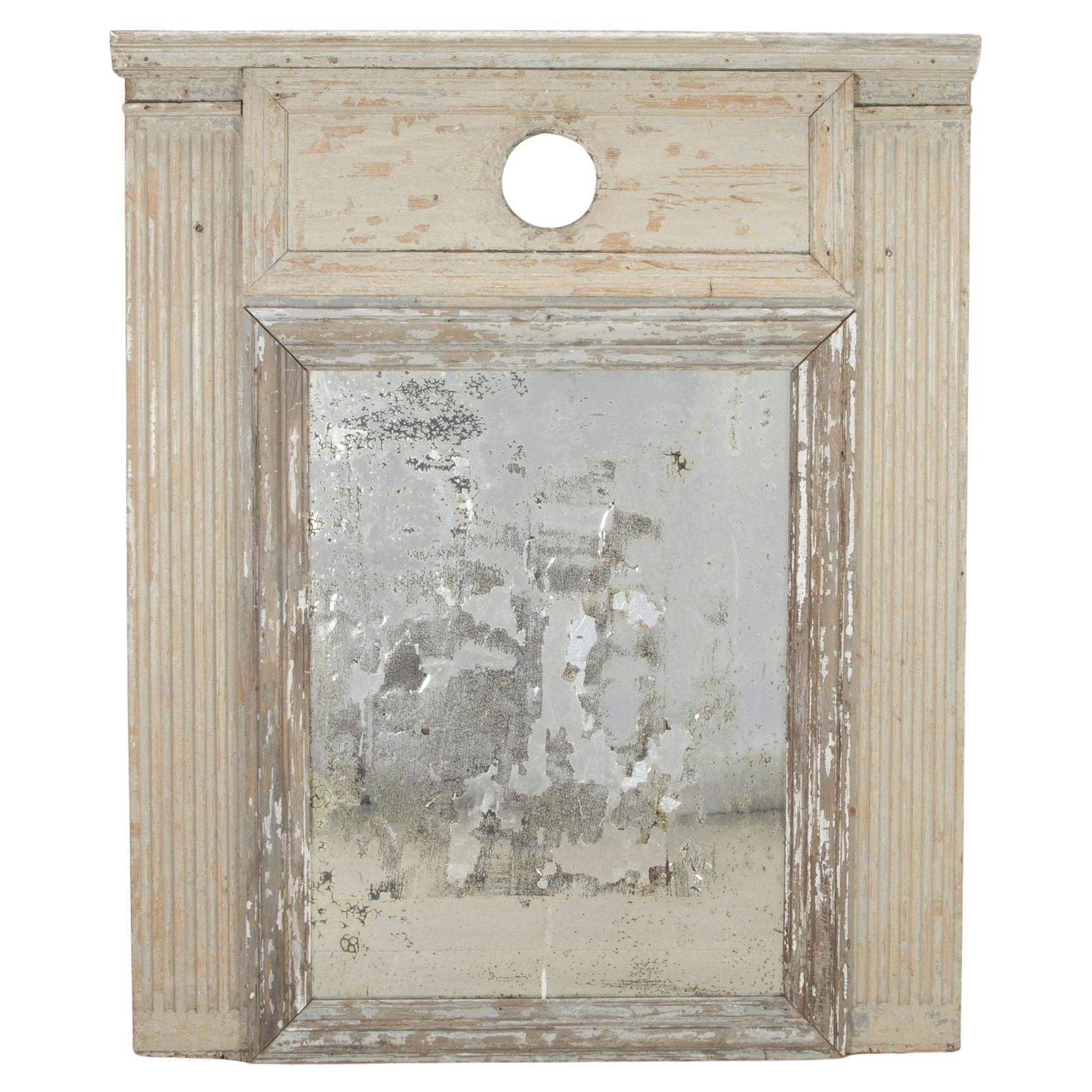 Large 18th Century Swedish Gustavian Mirror For Sale