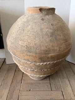 Large 18th Century Tinaja Terracotta Spanish Storage Jar