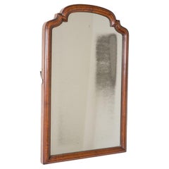 Grand miroir en noyer du 18ème siècle