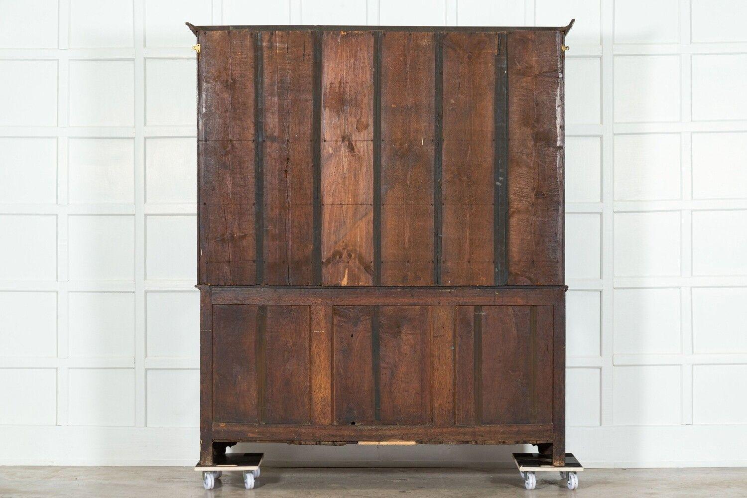 Large 18thC English Oak Dresser For Sale 11