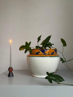 Grande jardinère Art Nouveau di Alf Wallander del 1910 per Rörstrand, Svezia