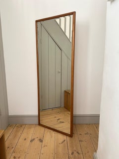 Large 1920's antique tailor's outfitter shop mirror