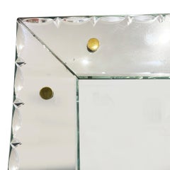 Large 1920s French 'Venetian' Mirror