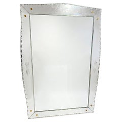 Large 1920s French 'Venetian' Mirror