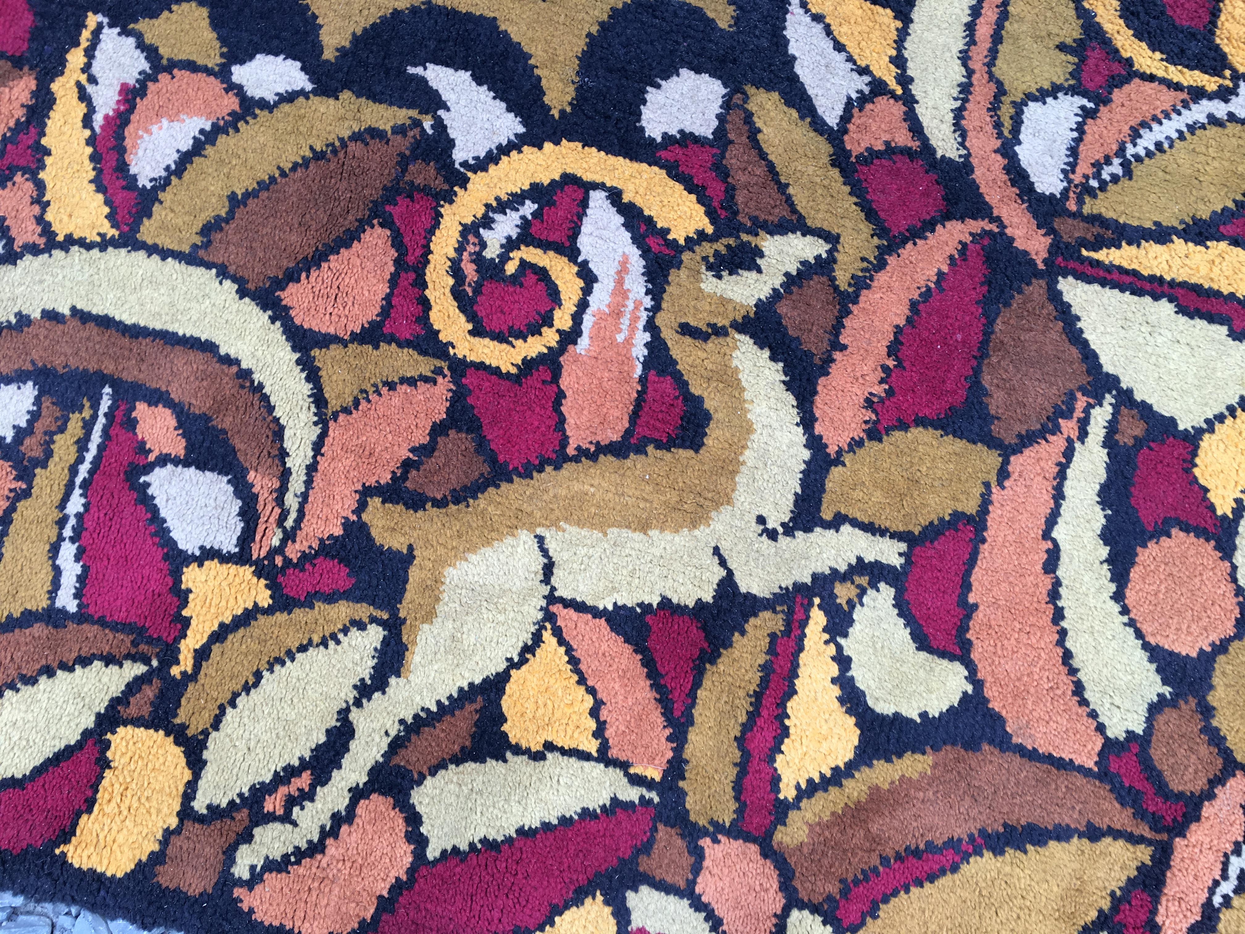 1930's art deco carpet