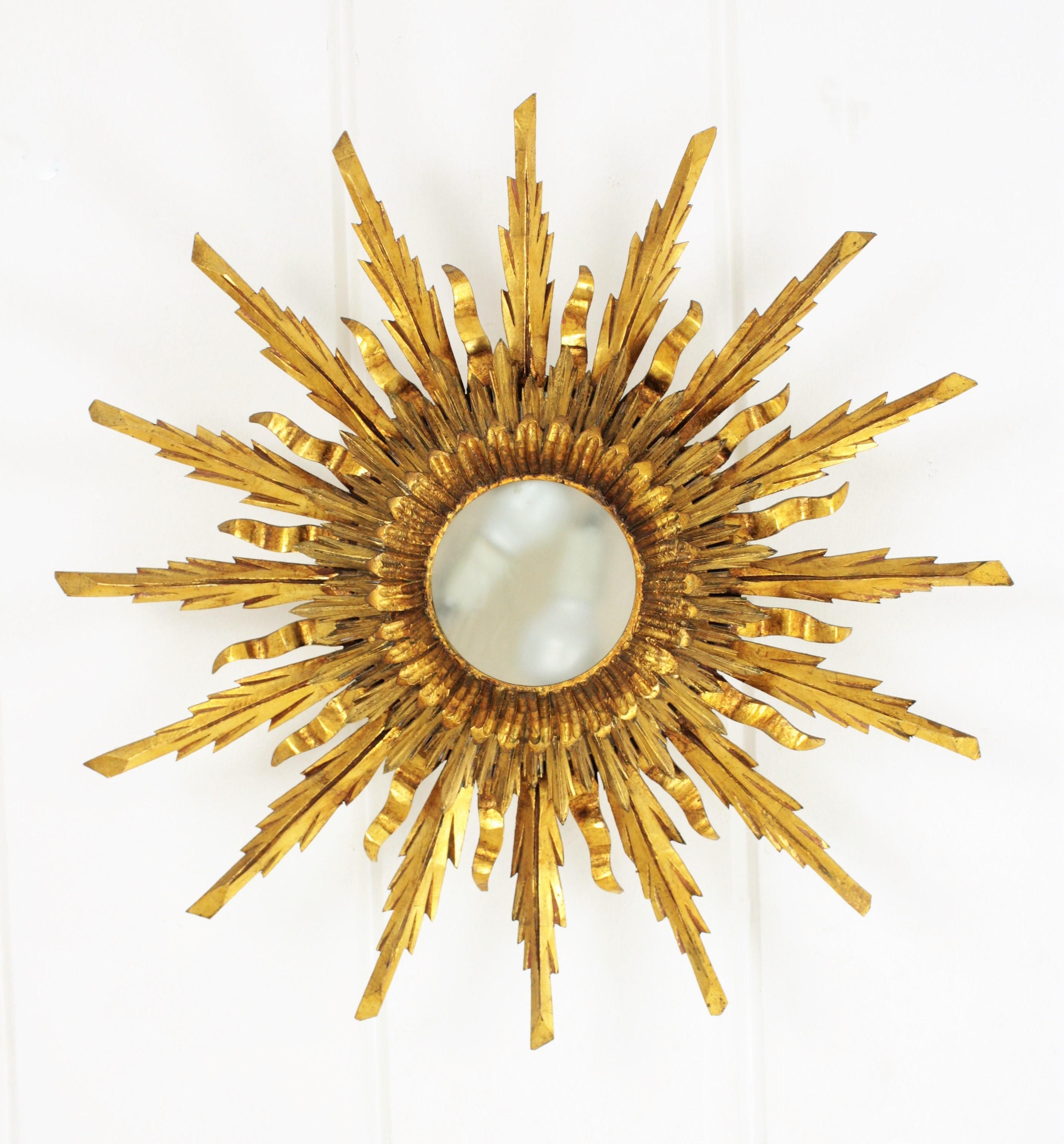 gold leaf ceiling light