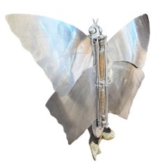 Large 1930s British Butterfly Floor or Table Lamp