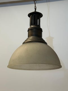 Large 1930’s Holophane Ceiling Light