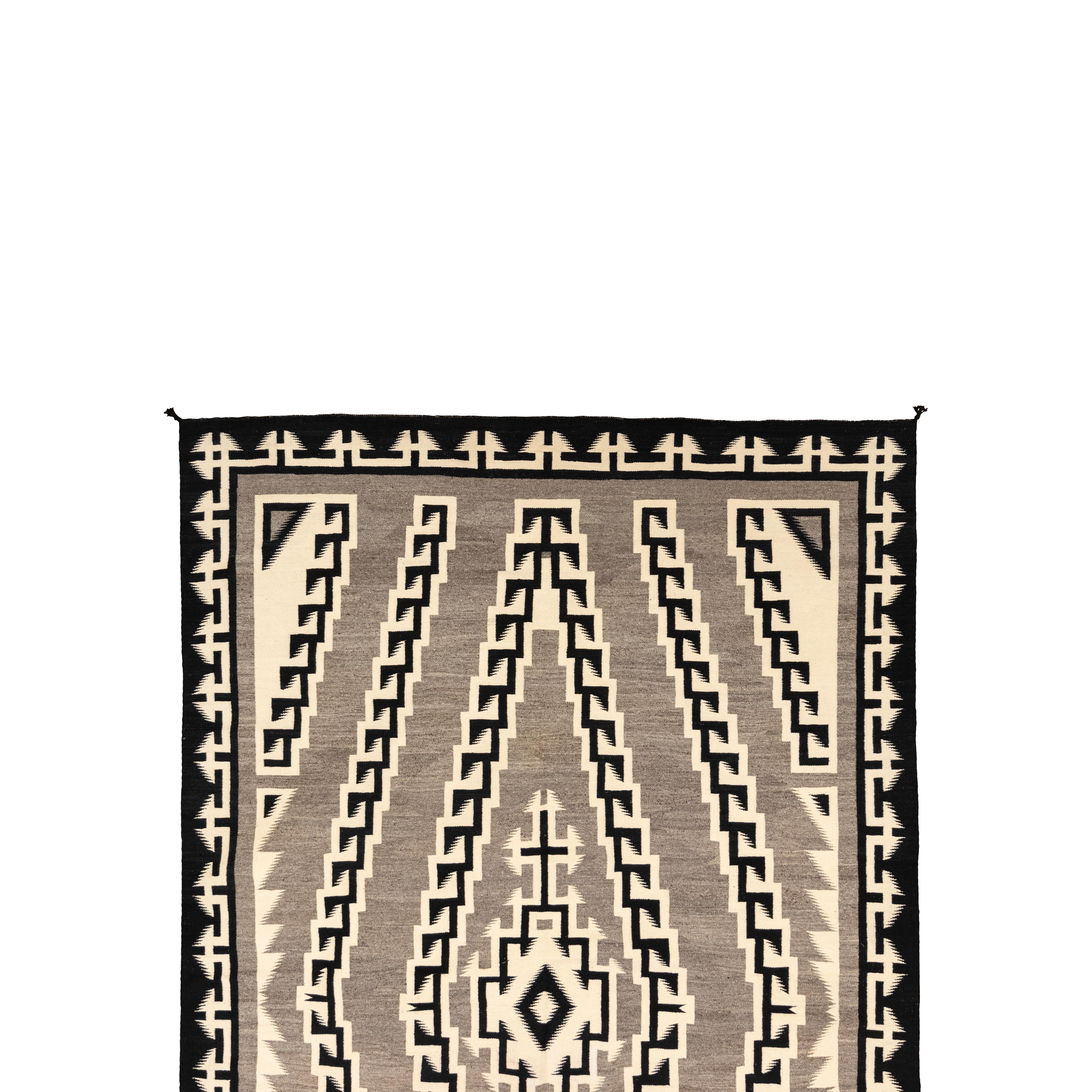 Große Navajo-Kristall-Weberei aus den 1930er Jahren (Indigene Kunst (Nord-/Südamerika)) im Angebot