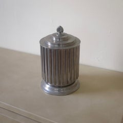 Large 1930s Pewter Jar by Astrid Aagesen