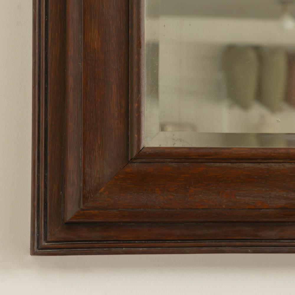 Grande specchio francese in Wood intagliato degli anni '40 in vendita 2