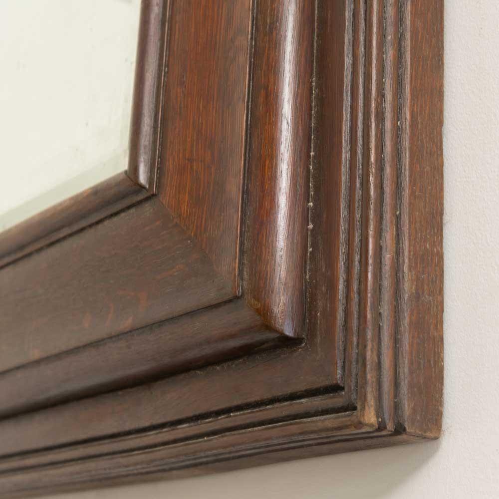Grande specchio francese in Wood intagliato degli anni '40 in vendita 3