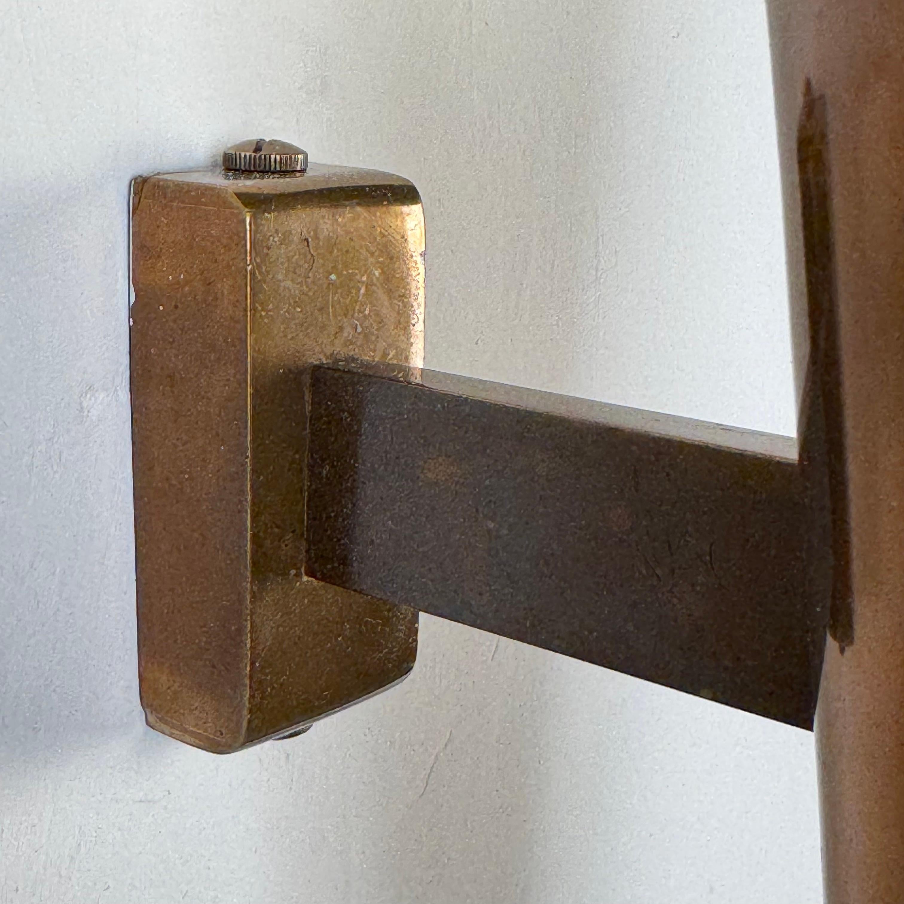 Large 1940s “Model 1537” Wall Lights by Pietro Chiesa for Fontana Arte en vente 1