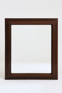 Large 1940s Palmwood Mirror