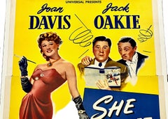 Large 1946 “She Wrote the Book” Movie Poster