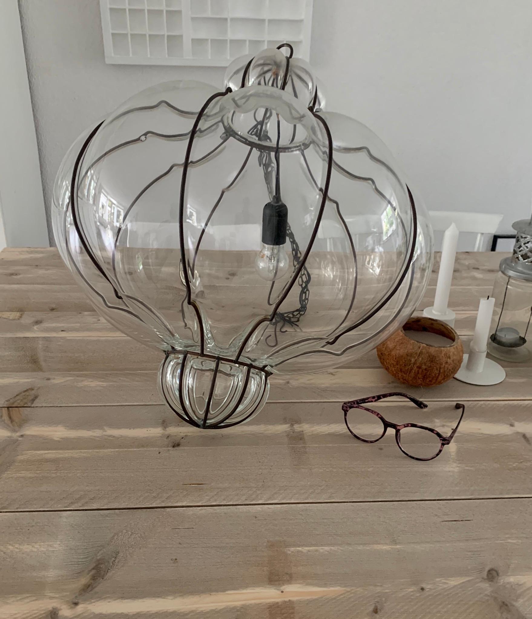 pumpkin pendant light