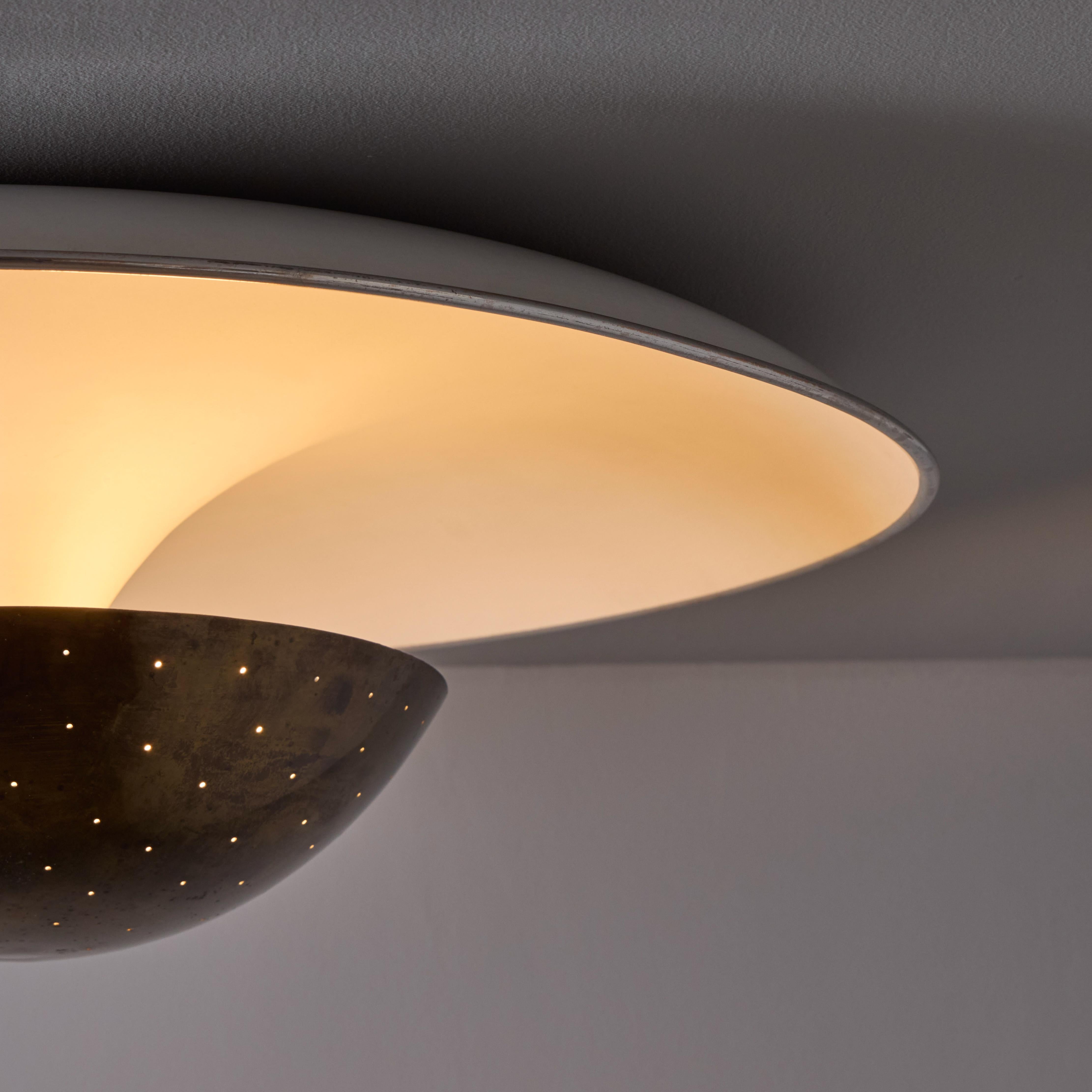 Grande lampada da soffitto anni '50 Gino Sarfatti Model #155 for Arteluce in vendita 4