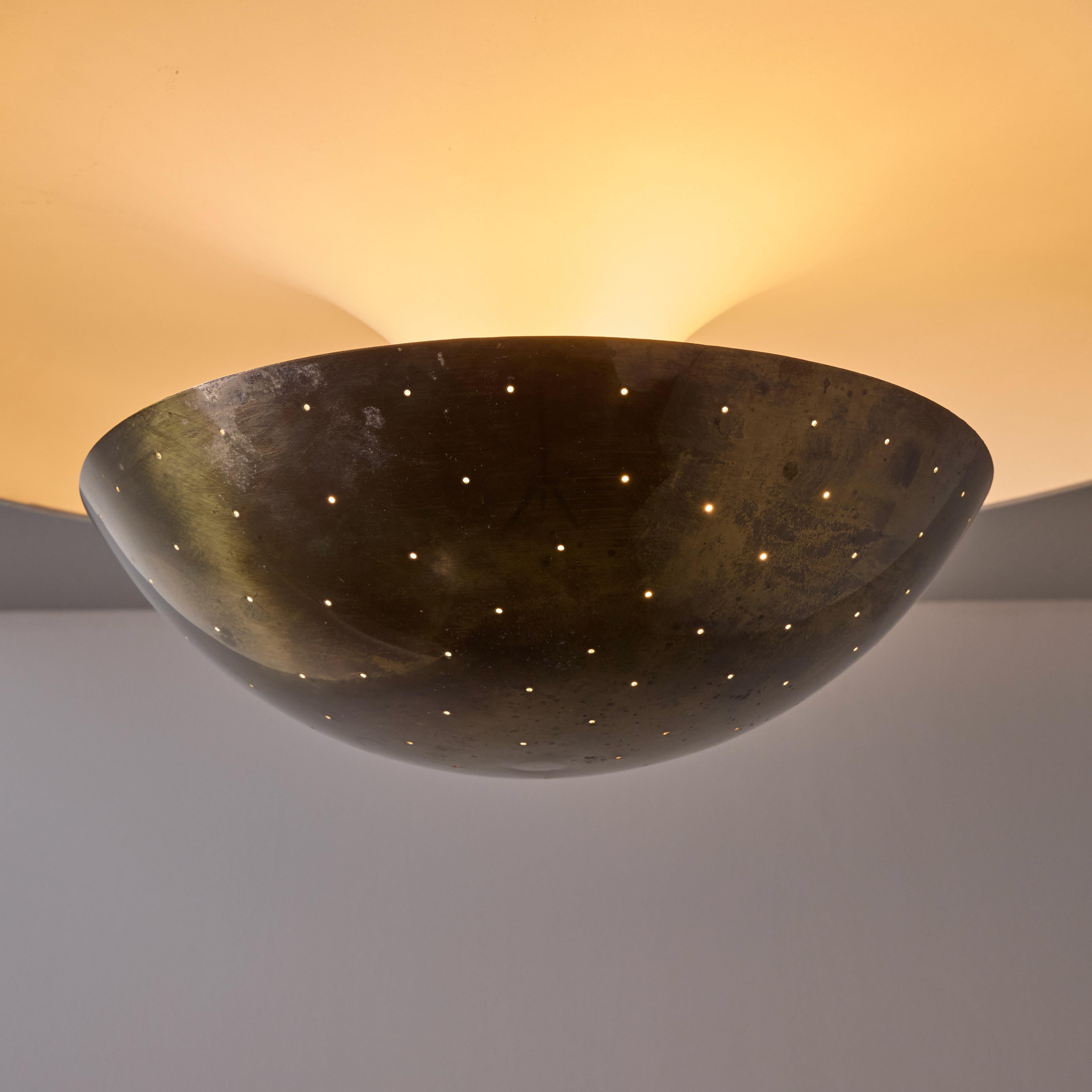 Grande lampada da soffitto anni '50 Gino Sarfatti Model #155 for Arteluce in vendita 6