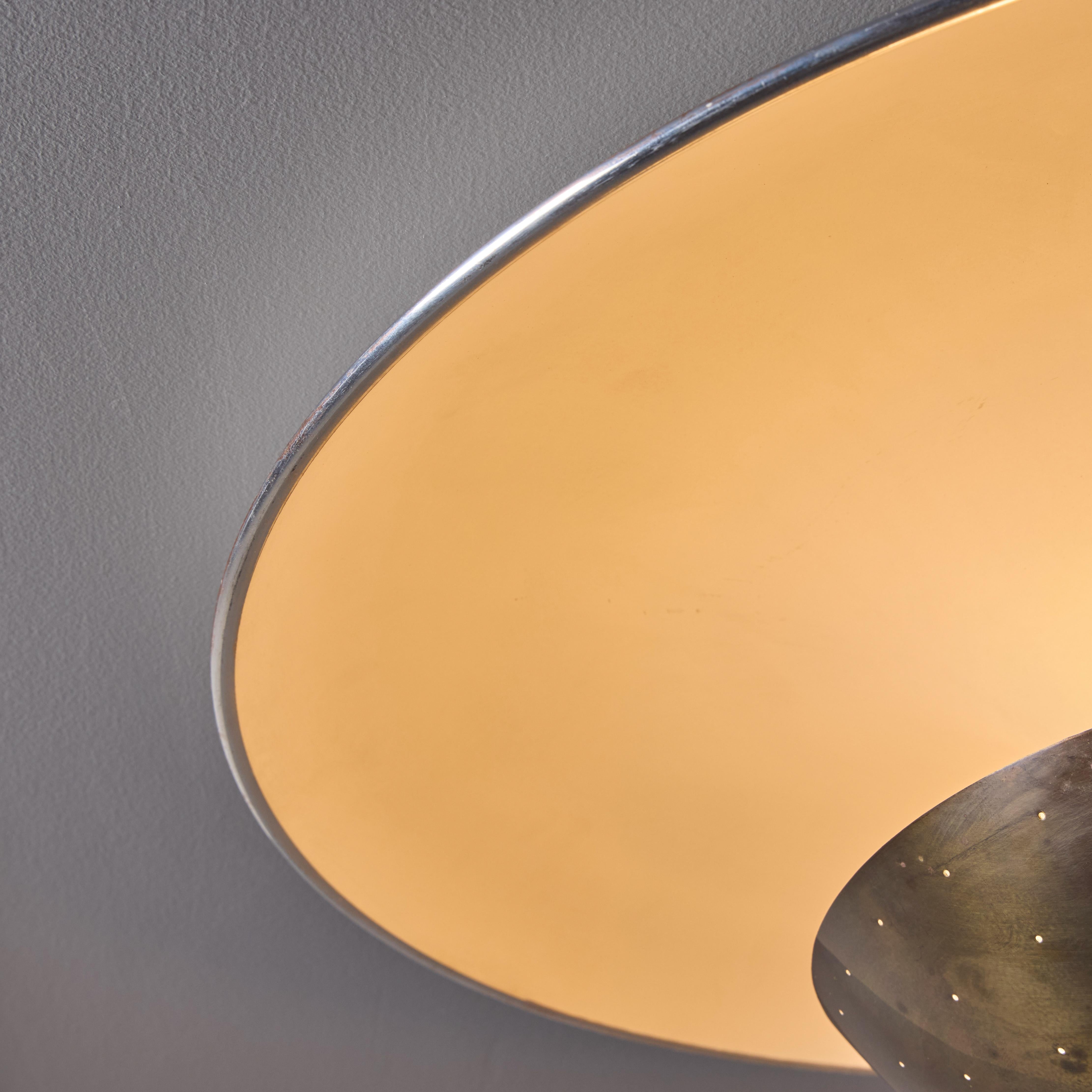 Grande lampada da soffitto anni '50 Gino Sarfatti Model #155 for Arteluce in vendita 8