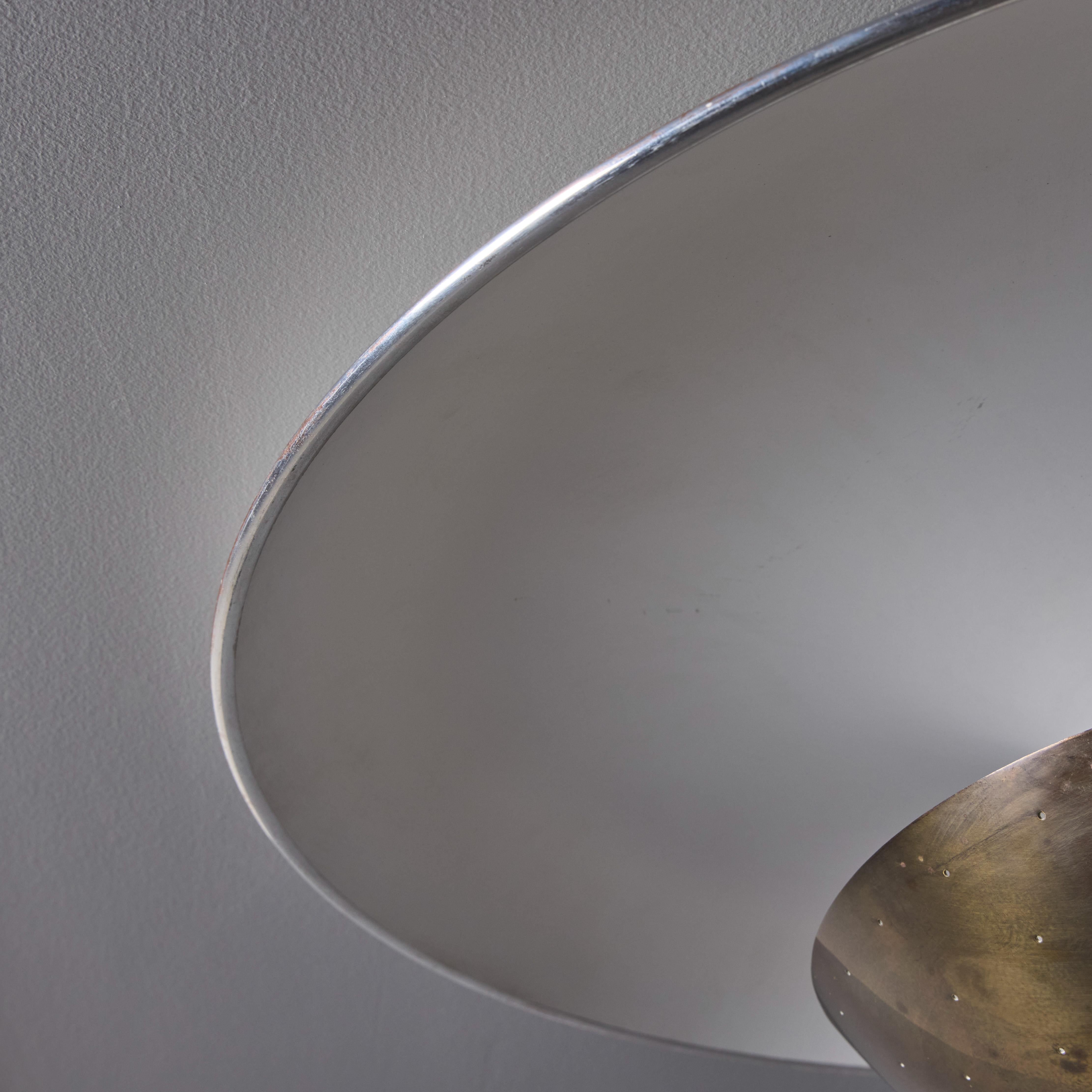 Grande lampada da soffitto anni '50 Gino Sarfatti Model #155 for Arteluce in vendita 9
