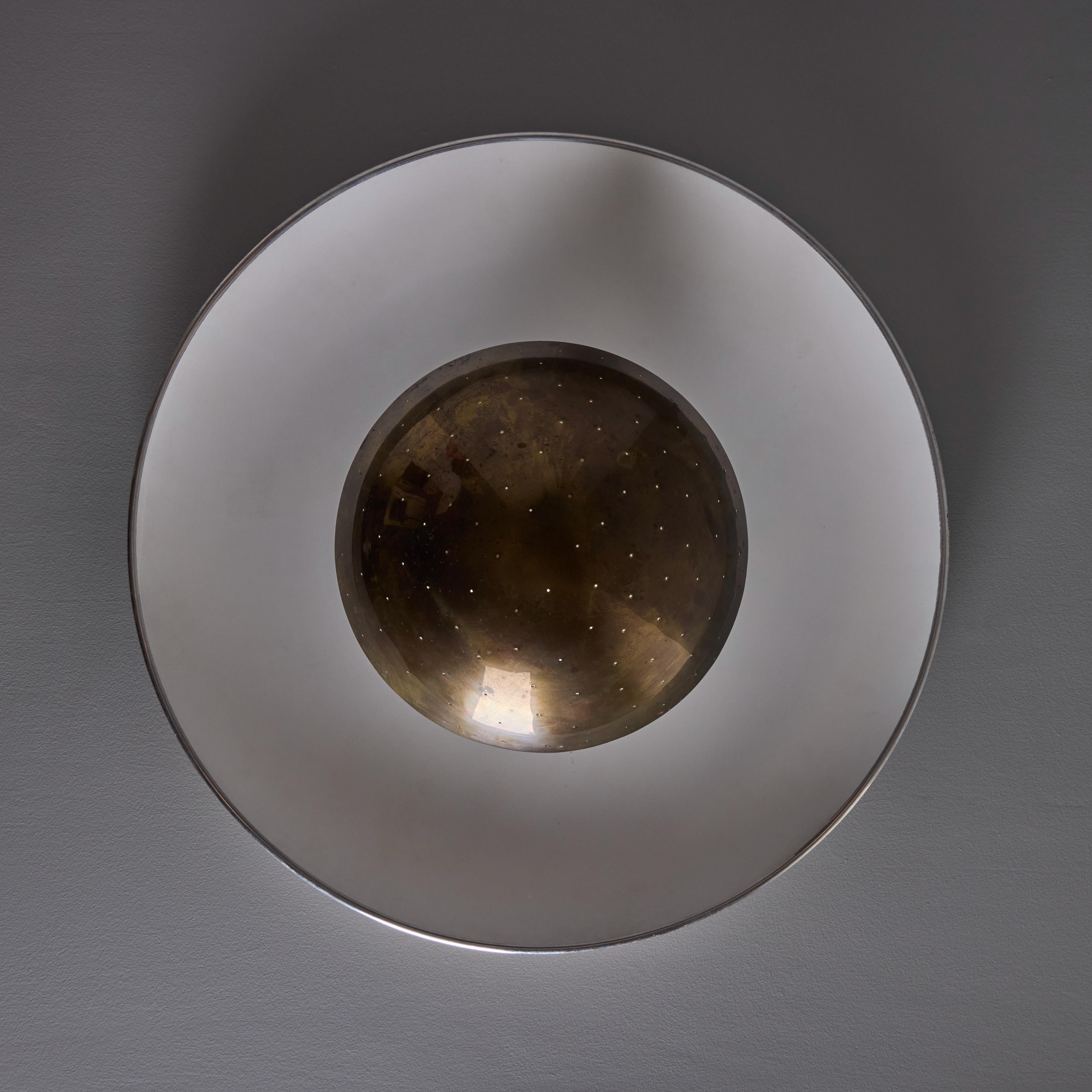Grande lampada da soffitto anni '50 Gino Sarfatti Model #155 for Arteluce in vendita 10