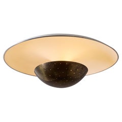Large 1950s Gino Sarfatti Model #155 Ceiling Lamp for Arteluce