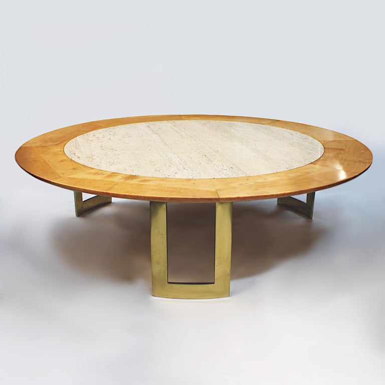 Grande table basse moderne du milieu du siècle des années 1950 par la S. J.  Campbell Co. de Chicago En vente sur 1stDibs