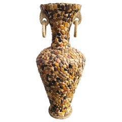 Large 1950s Pebble Amphora, Spain