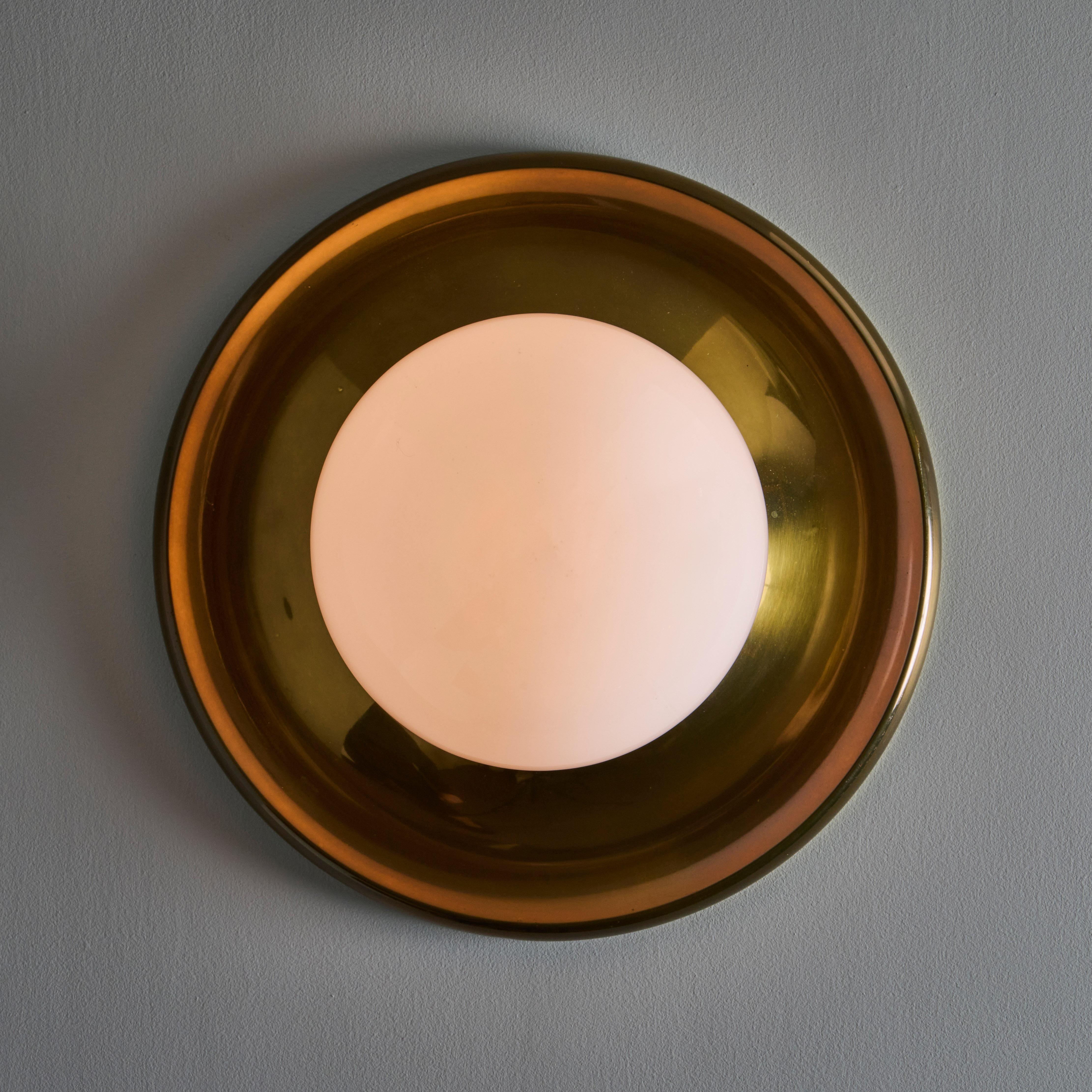 Grande lampada da parete o da soffitto di Achille Castiglioni & Pier Giacomo Castiglioni degli anni '60, chiamata 