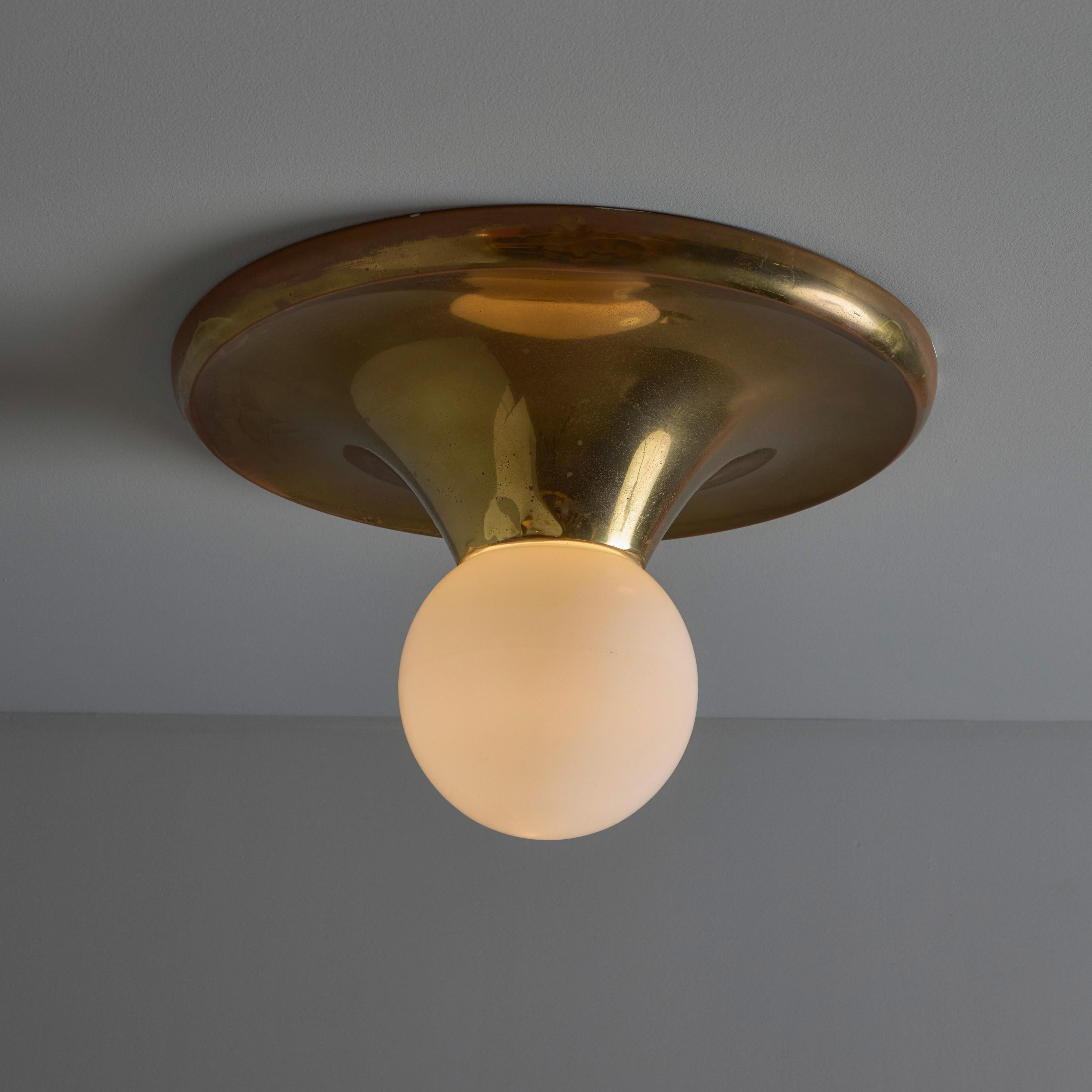 Grande lampada da parete o da soffitto degli anni '60 di Achille Castiglioni e Pier Giacomo 