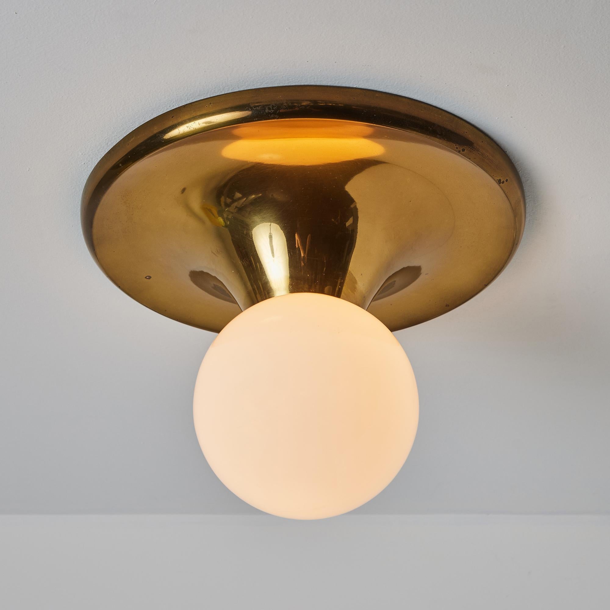 Italian Large 1960s Achille Castiglioni & Pier Giacomo 'Light Ball' Wall or Ceiling Lamp For Sale