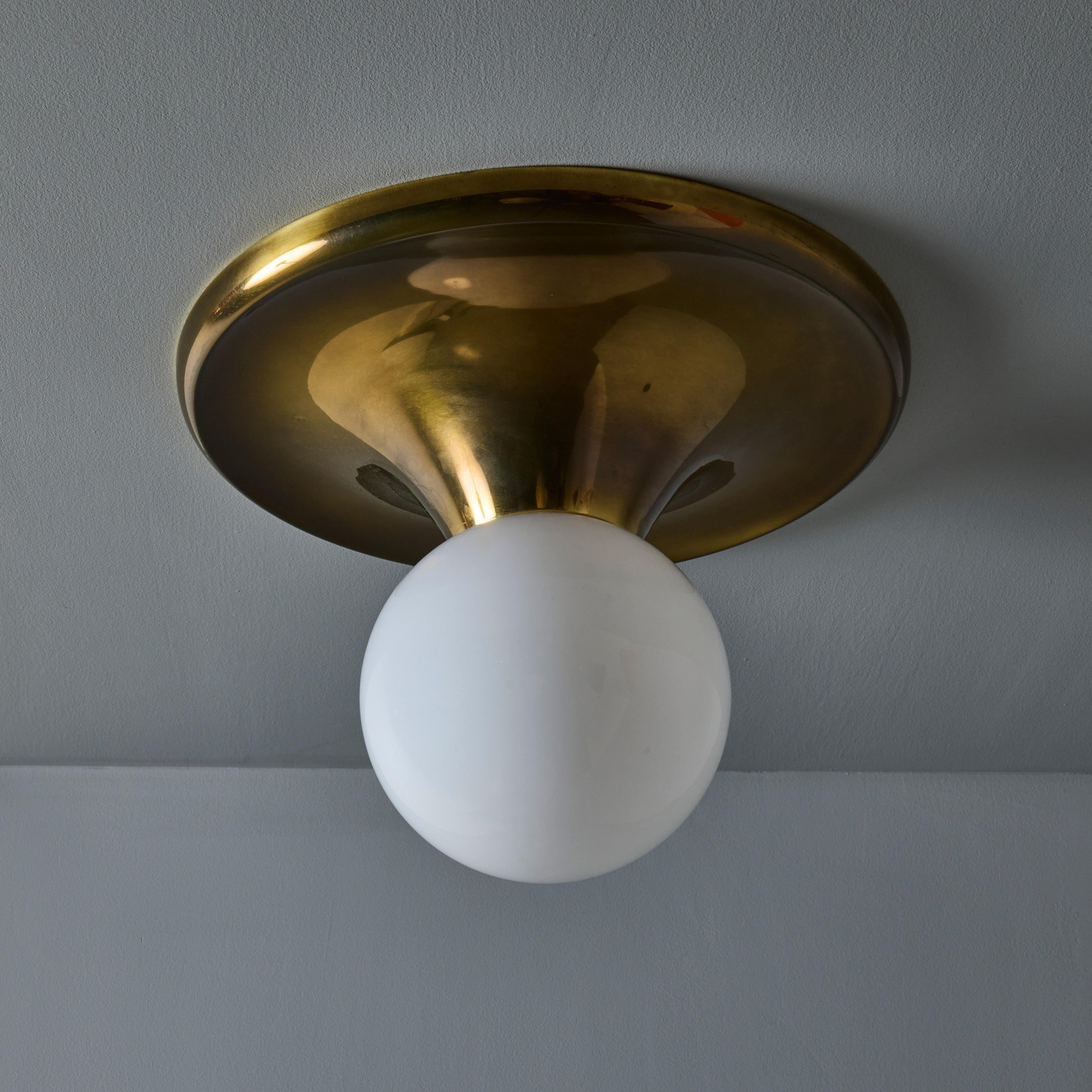 Metà XX secolo Grande lampada da parete o da soffitto di Achille Castiglioni & Pier Giacomo Castiglioni degli anni '60, chiamata 