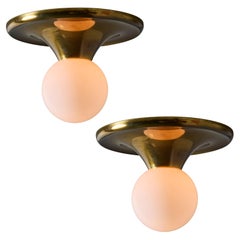 Large 1960s Achille Castiglioni & Pier Giacomo 'Light Ball' Wall or Ceiling Lamp