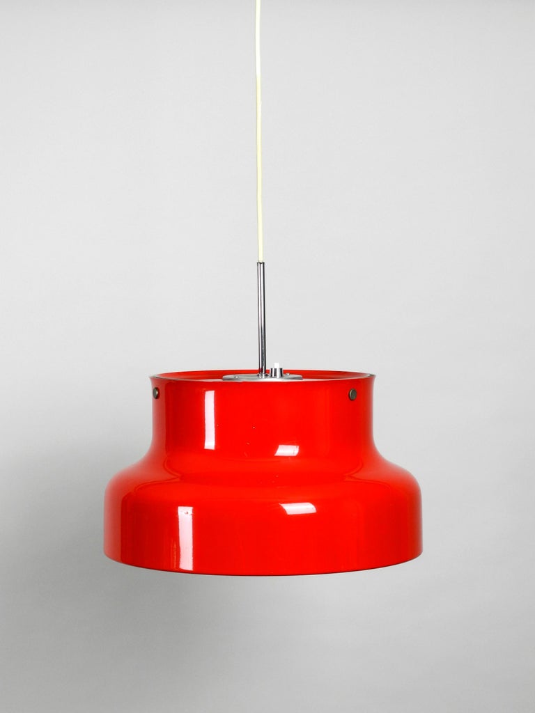 Large 1960s Bumling Ceiling Lamp in Red, by Anders Pehrson for Ateljé  Lyktan at 1stDibs