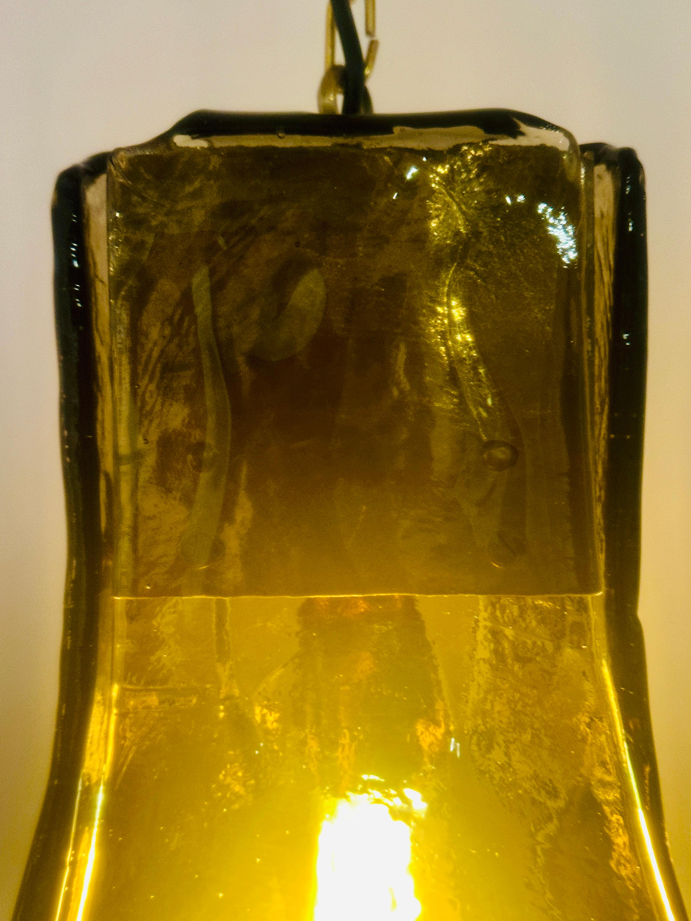 Large 1960s Carlo Nason for Mazzega Four Petal Murano Glass 