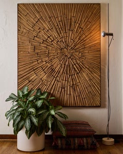 Großer 1960er Gainey mattweiß glasierter Keramik-Pflanztopf