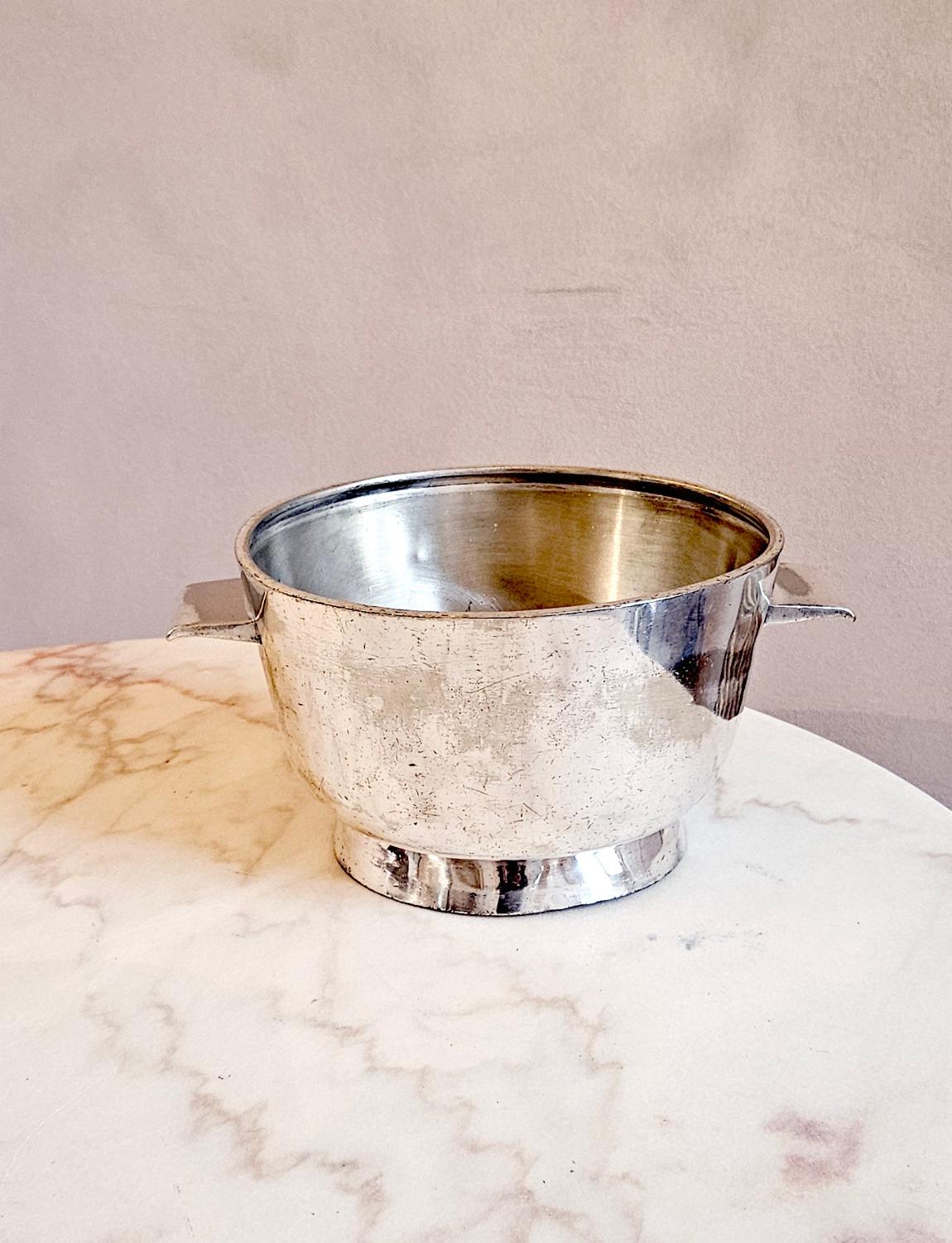 Large 1960s Gio Ponti Silver Bowl for Krupp Milano 4