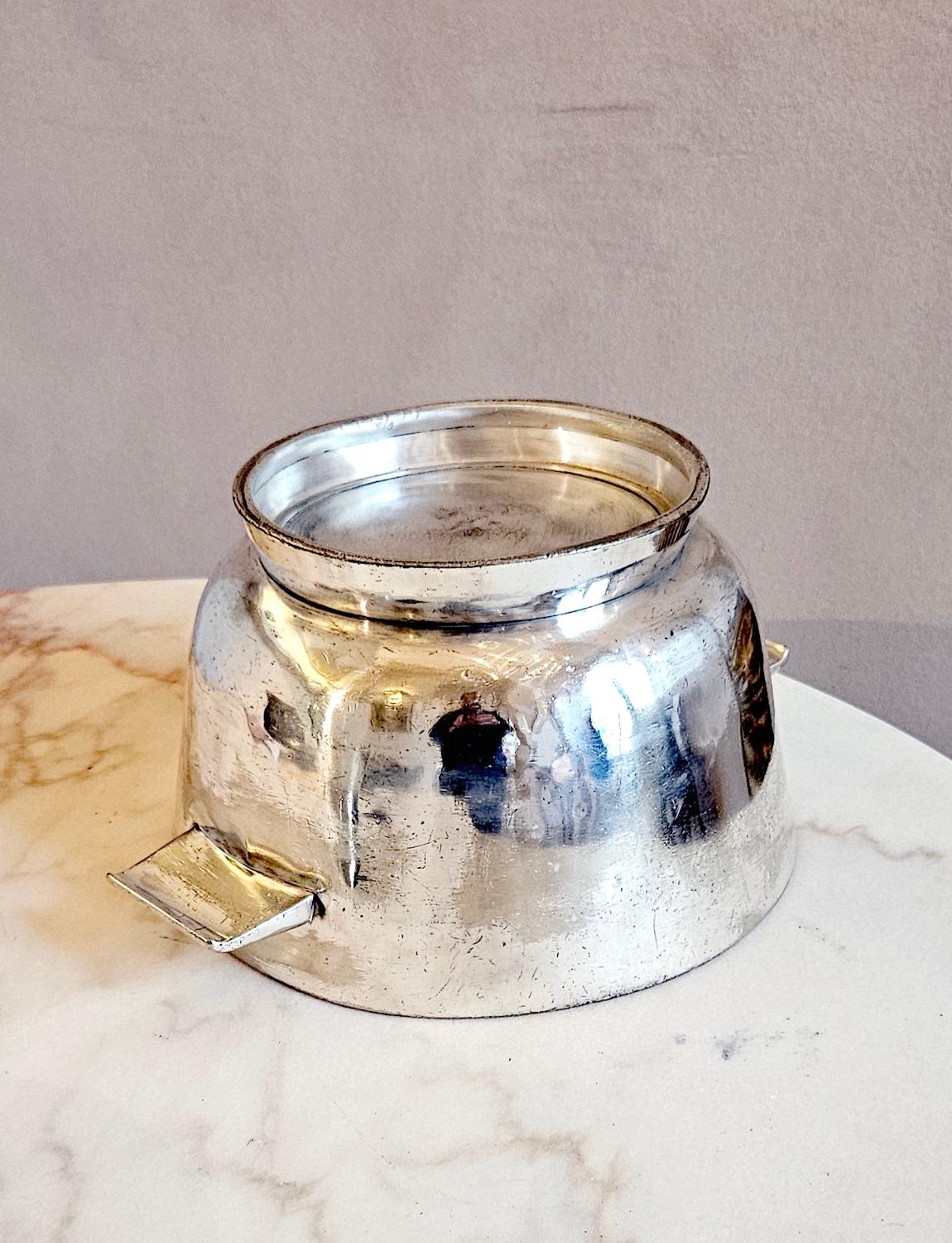 Mid-20th Century Large 1960s Gio Ponti Silver Bowl for Krupp Milano