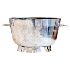 Large 1960s Gio Ponti Silver Bowl for Krupp Milano