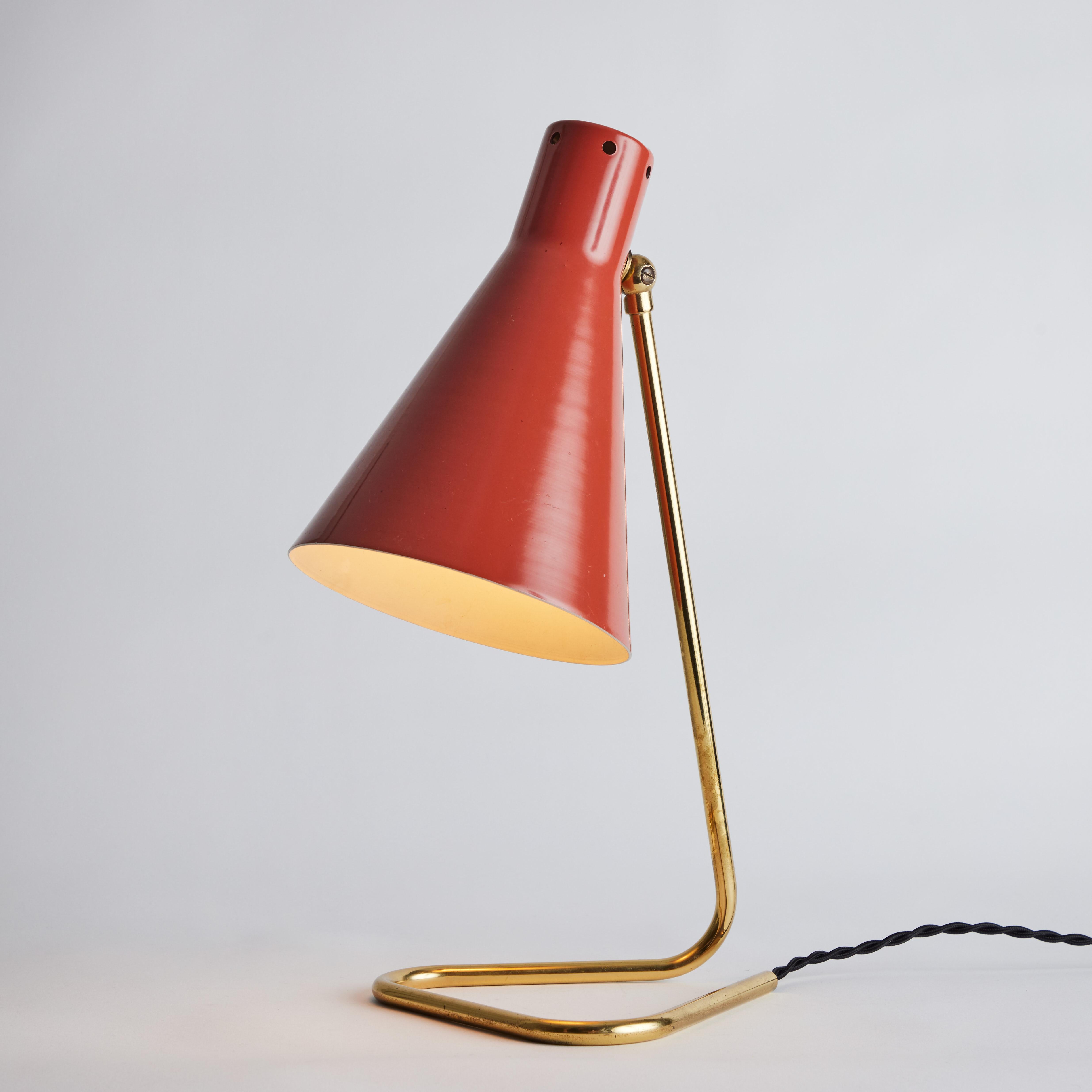 Large 1960s Giuseppe Ostuni Table Lamp for O-Luce For Sale 10